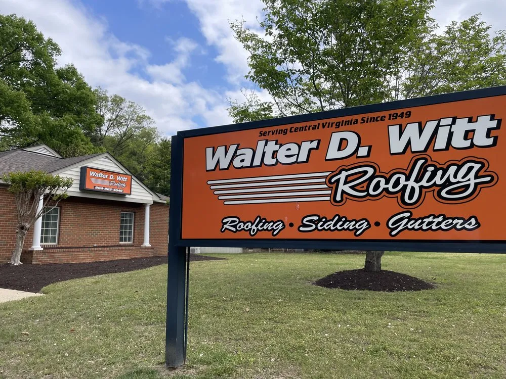 Slide of Walter D Witt Roofing