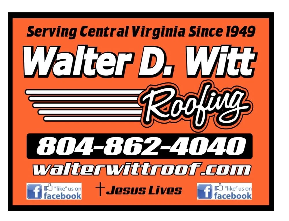 Slide of Walter D Witt Roofing