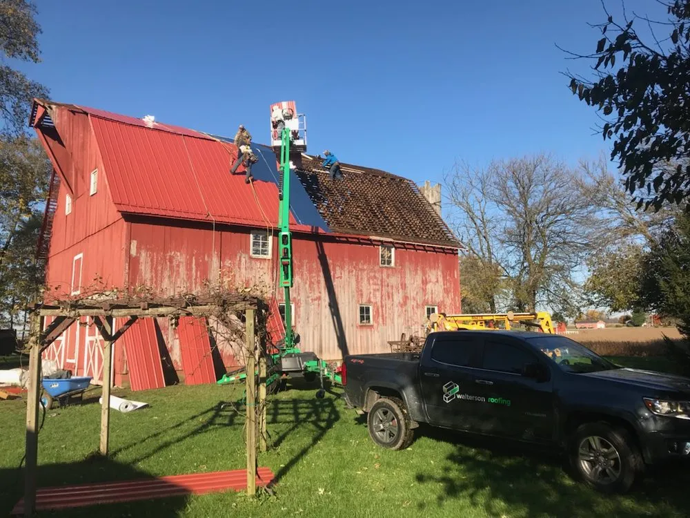 Slide of Walterson Roofing
