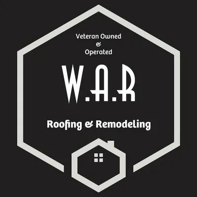 WAR Roofing & Remodeling Logo