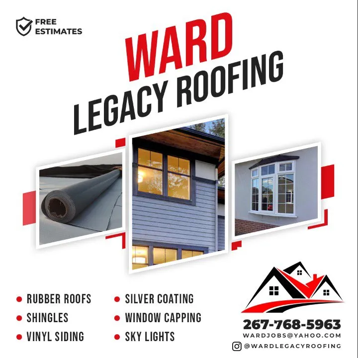 Slide of Ward Legacy Roofing