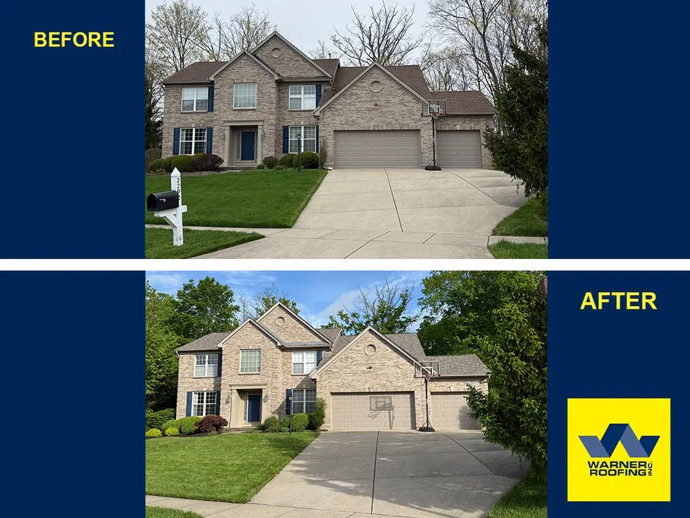 Reliable residential roofing service in Pleasant Plain, OH by Warner Roofing