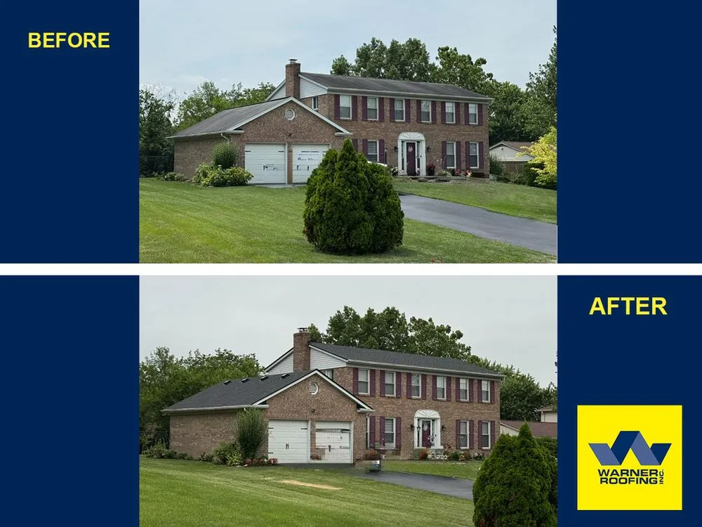 Local shingle roofing service in Pleasant Plain, OH by Warner Roofing