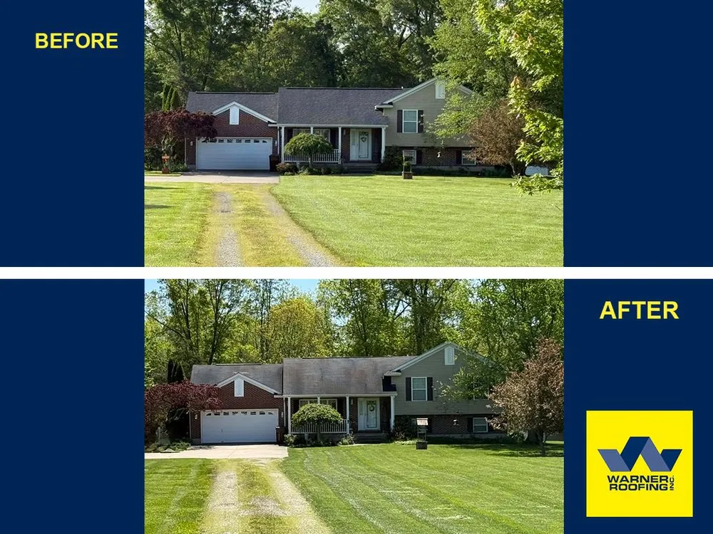 Emergency residential roofing service with free inspection in Pleasant Plain, OH by Warner Roofing