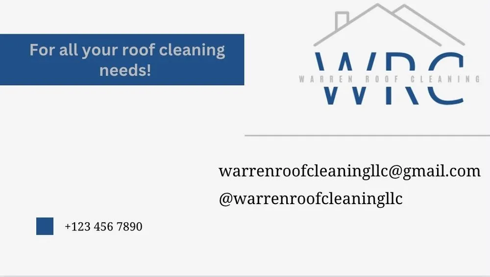 Slide of Warren Roof Cleaning