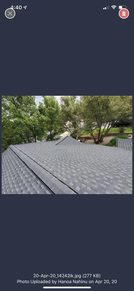 Slide of Warren Roofing