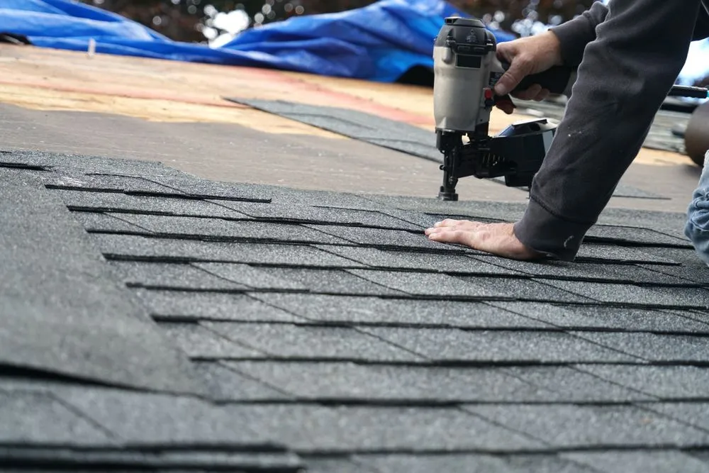 Slide of Warriors Roofing