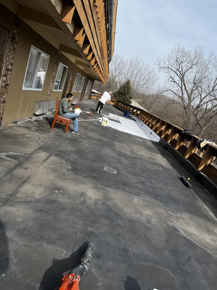 Slide of Warriors Roofing