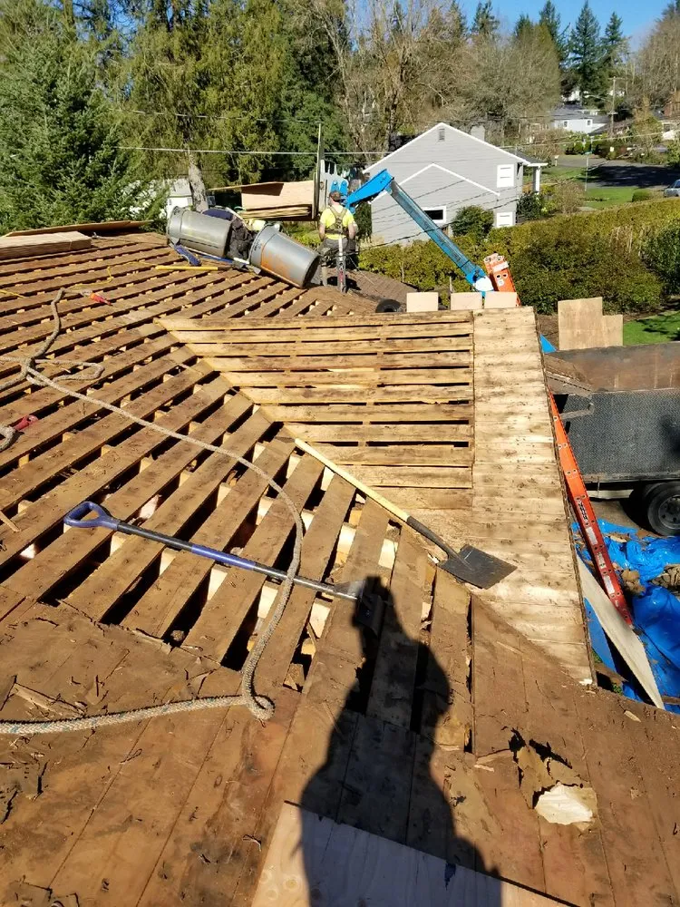 Slide of Washington Roofing Company