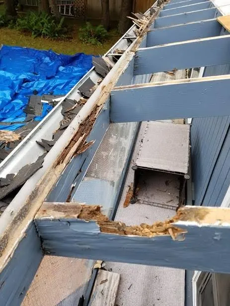 Slide of Washington Roofing Company