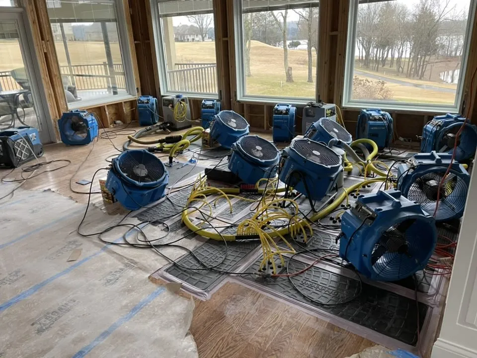 Slide of Water Damage Long Island