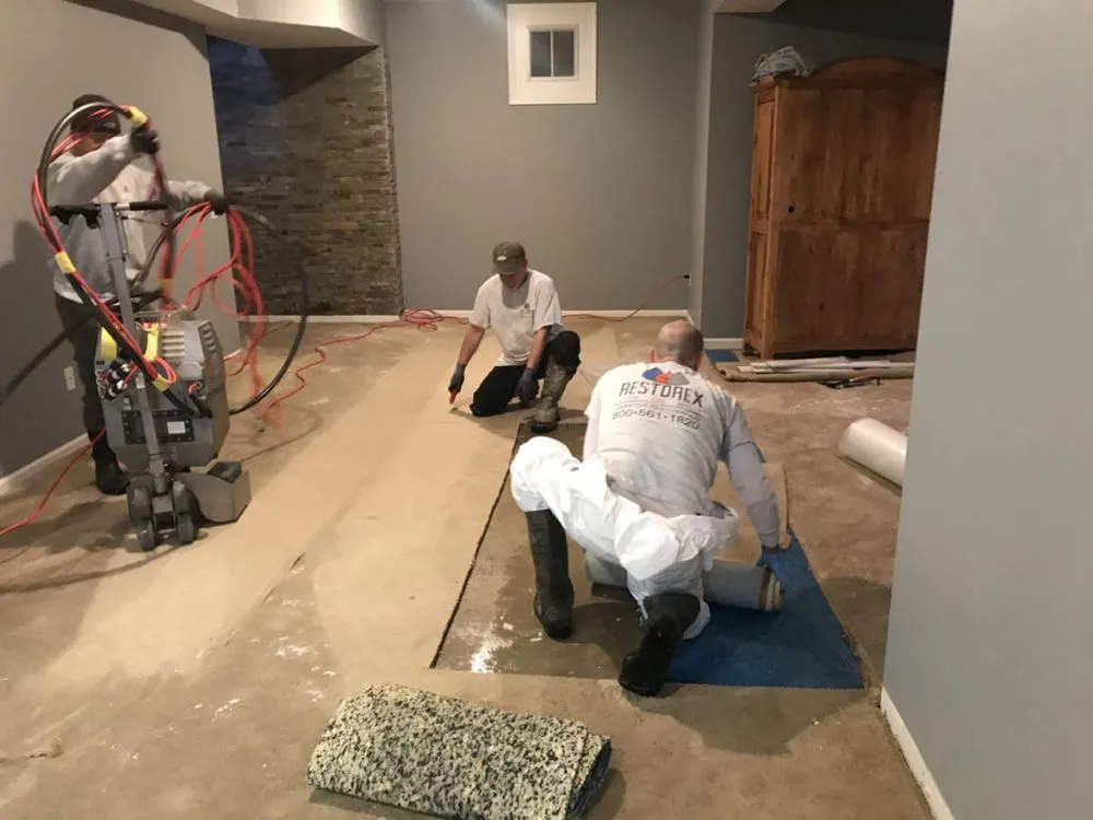 Slide of Water Damage Long Island