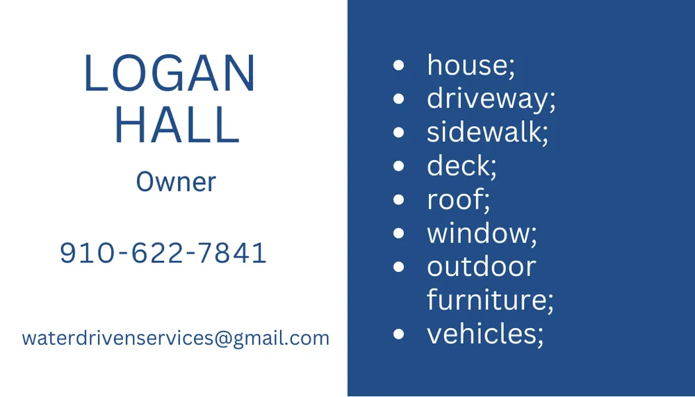 Slide of Water Driven Services