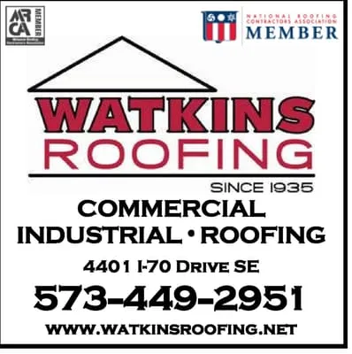 Watkins' Roofing Company Logo
