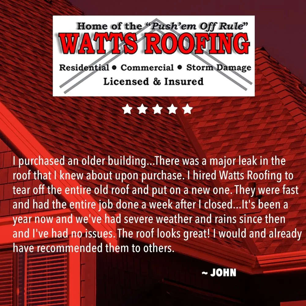 Emergency storm damage roof repair experts serving Willis, MI - Watts Roofing