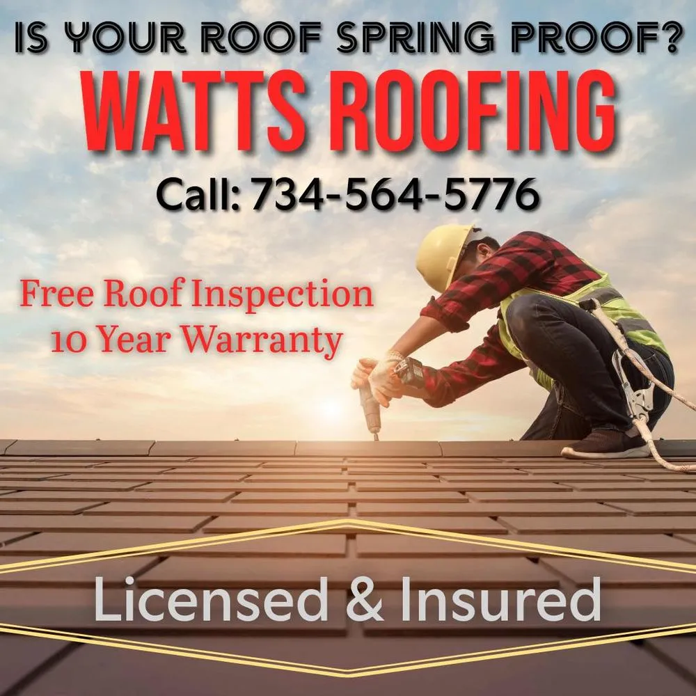 Reliable roof replacement same-day service across Willis, MI - Watts Roofing