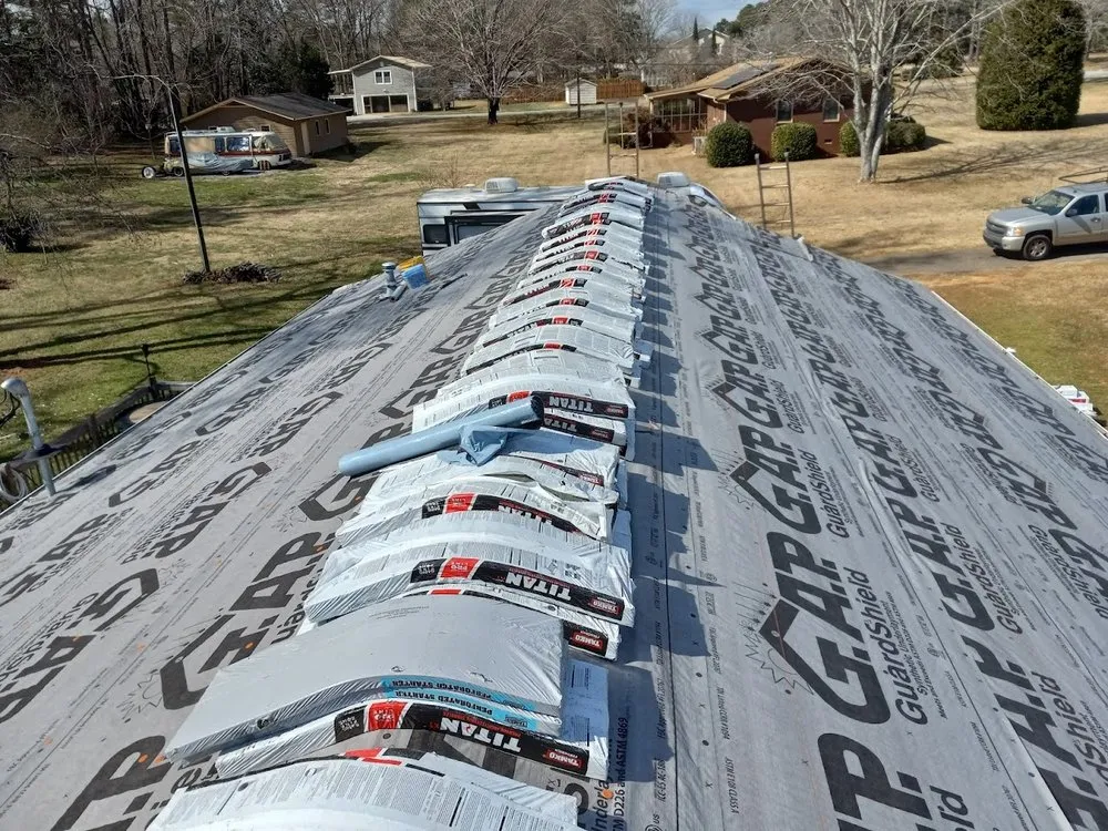 Slide of Wayne's Roofing