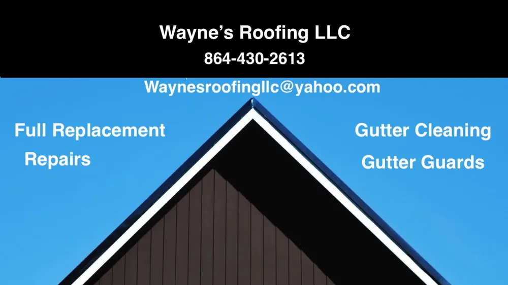 Slide of Wayne's Roofing