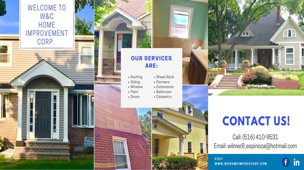 Slide of W&C Home Improvement Corp.