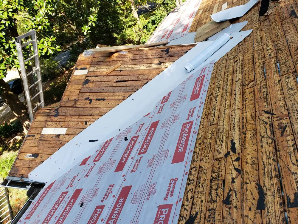 Slide of WCCG Roofing