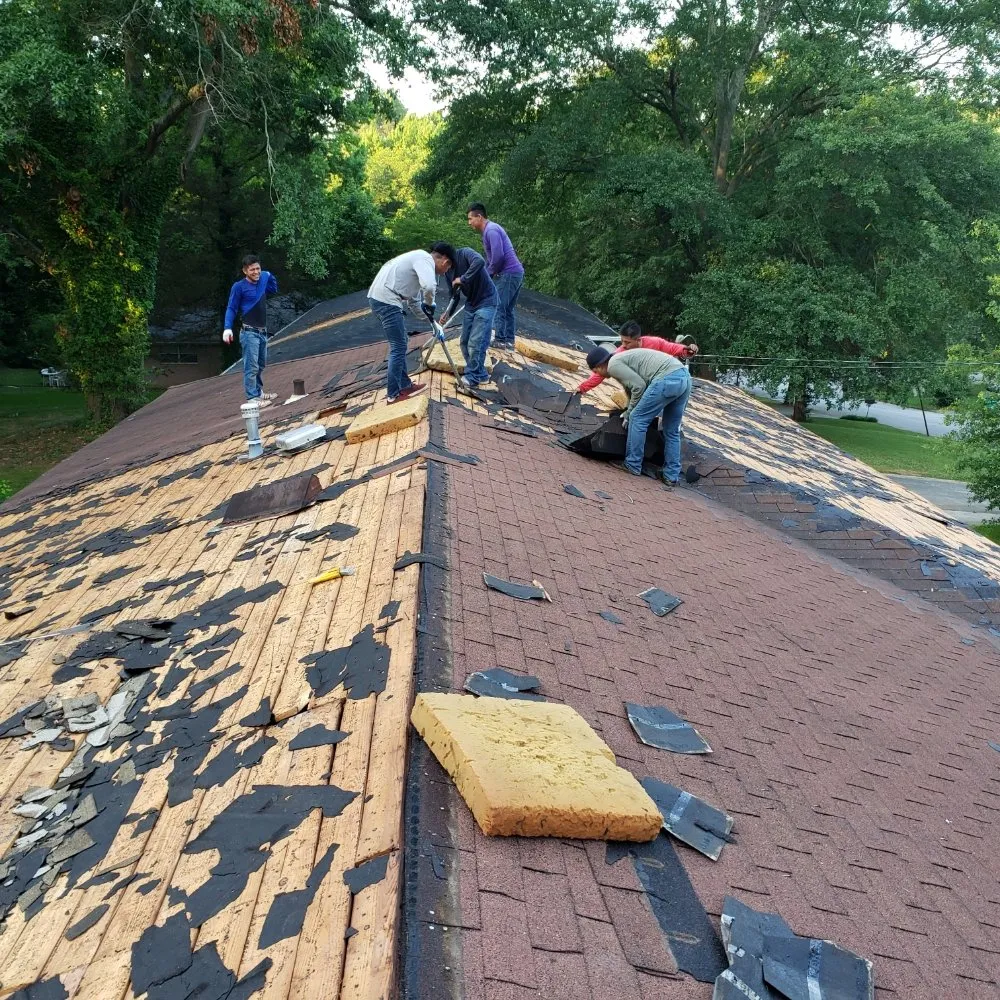 Slide of WCCG Roofing