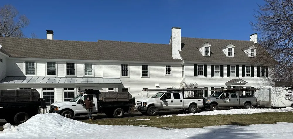 Slide of WE Brown Roofing