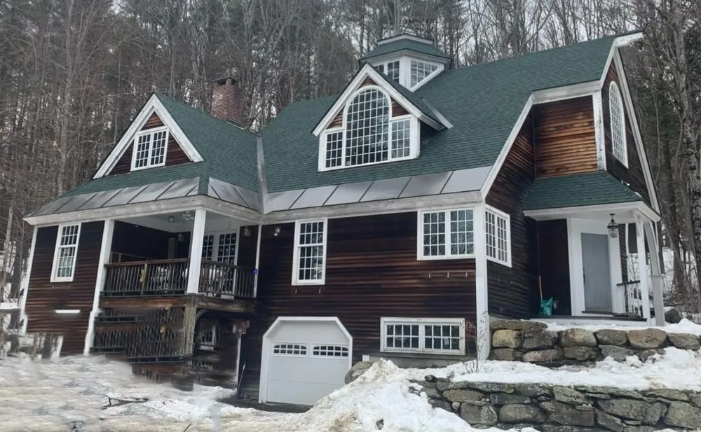 Slide of W.E. Brown Roofing