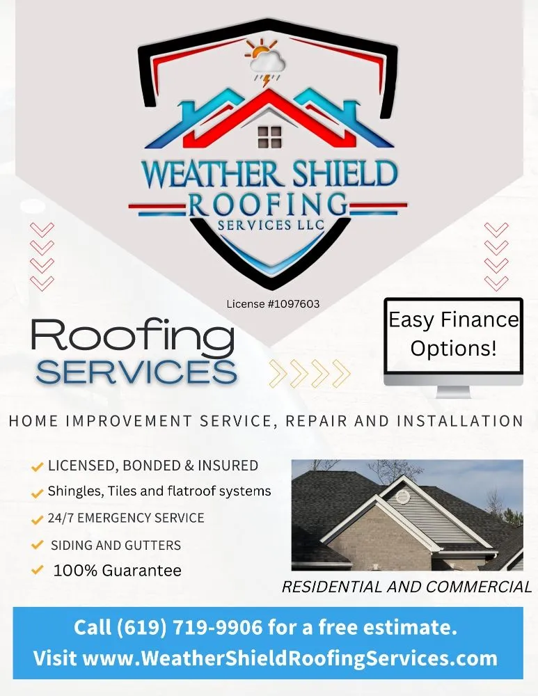 Slide of Weather Shield Roofing Services
