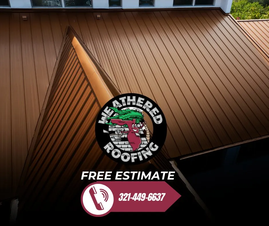 Slide of Weathered Roofing