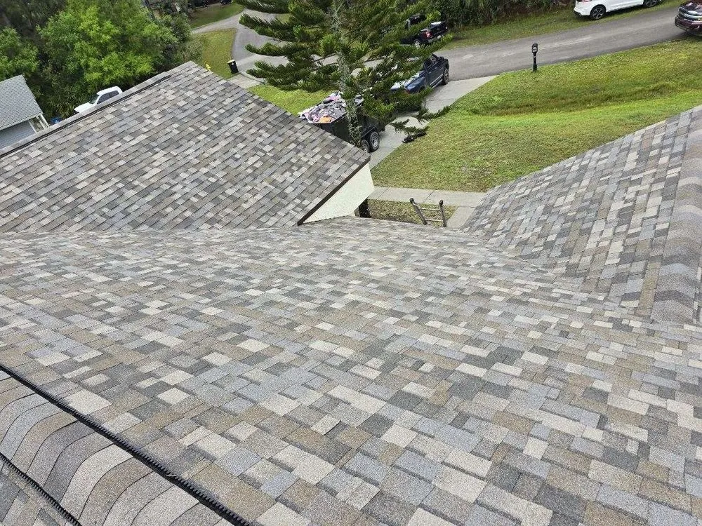 Slide of Weathered Roofing