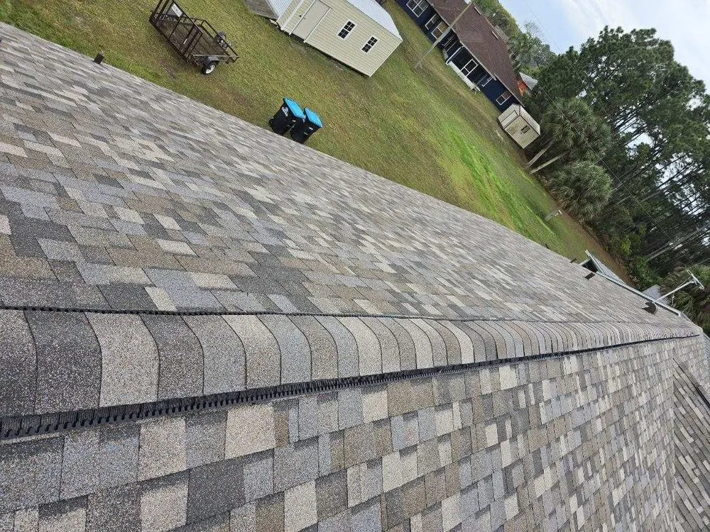 Slide of Weathered Roofing