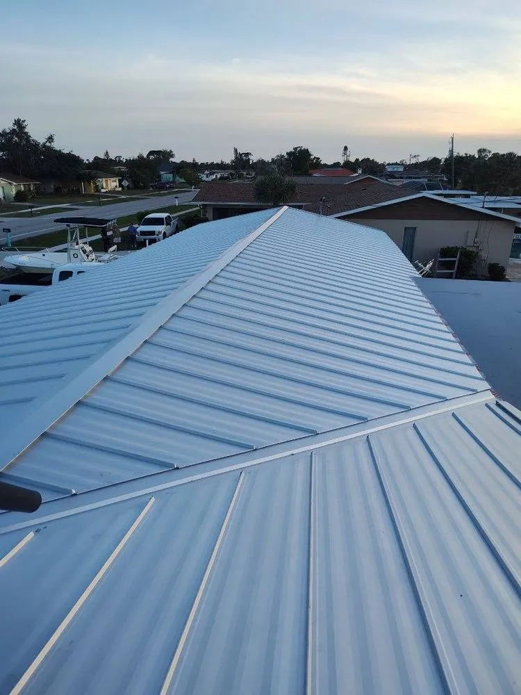 Slide of Weathered Roofing
