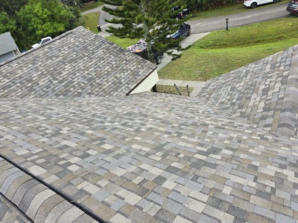 Slide of Weathered Roofing