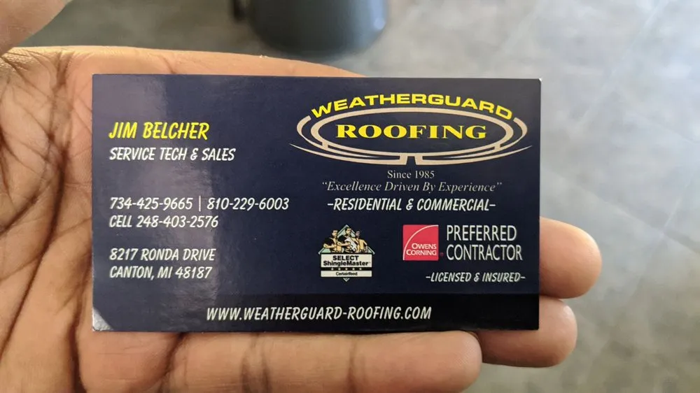 Slide of Weatherguard Roofing