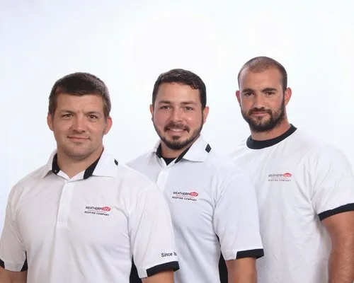 Weatherproof Roofing Company Logo