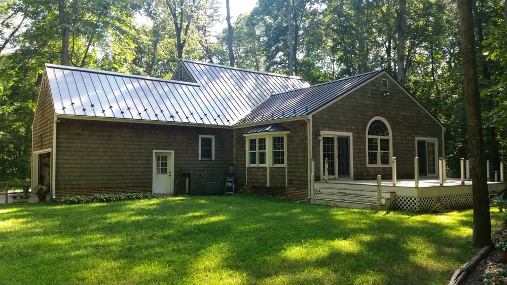 Slide of Weavers Metal Roofing