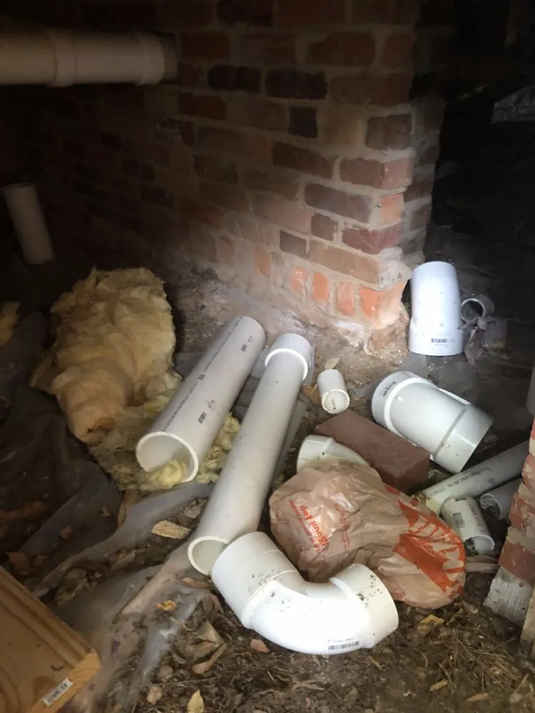 Slide of Webb Construction Crawl Space and Design