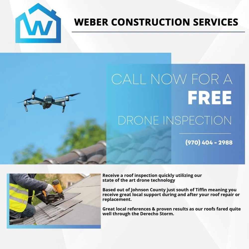 Local metal roofing installation for fast service in Oxford, IA by Weber Construction Services