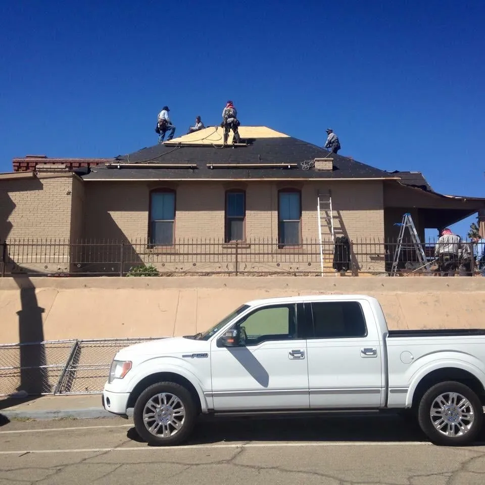 Slide of Weeks Roofing