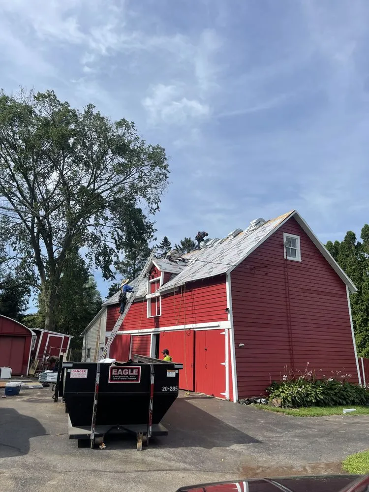Slide of Well Covered Roofing and Paving
