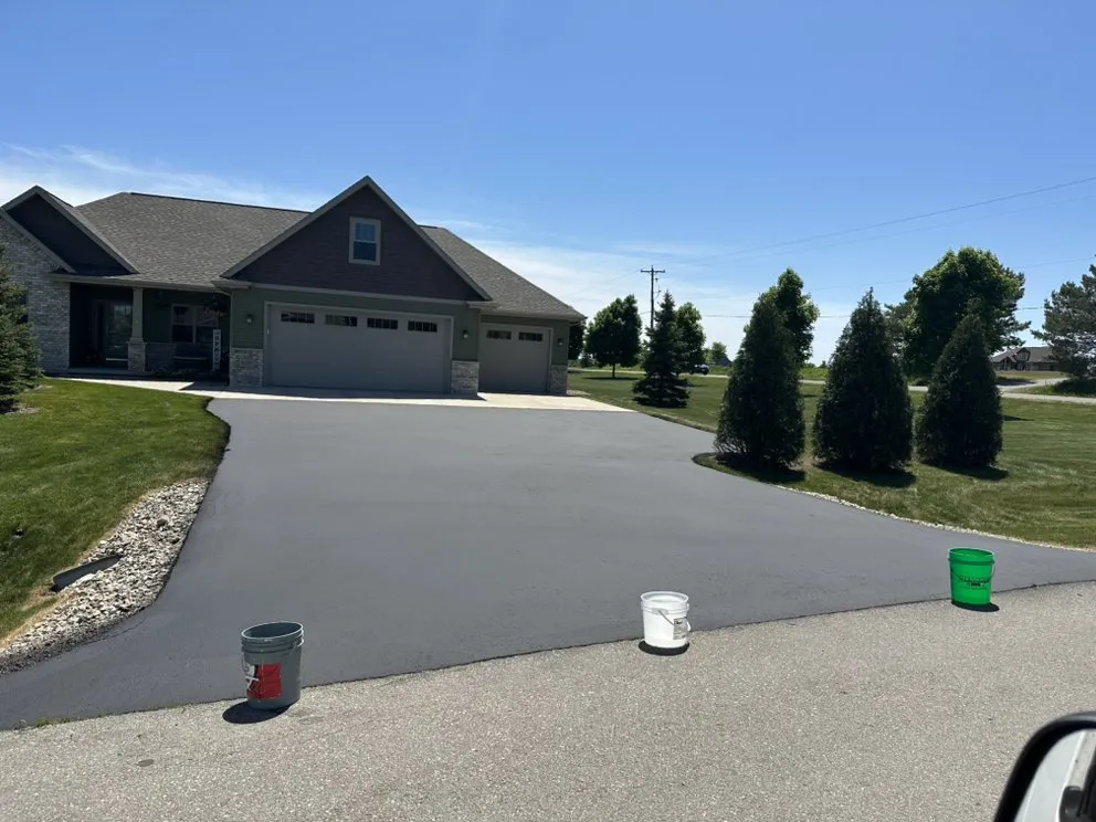 Slide of Well Covered Roofing and Paving