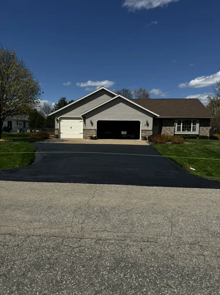 Slide of Well Covered Roofing and Paving