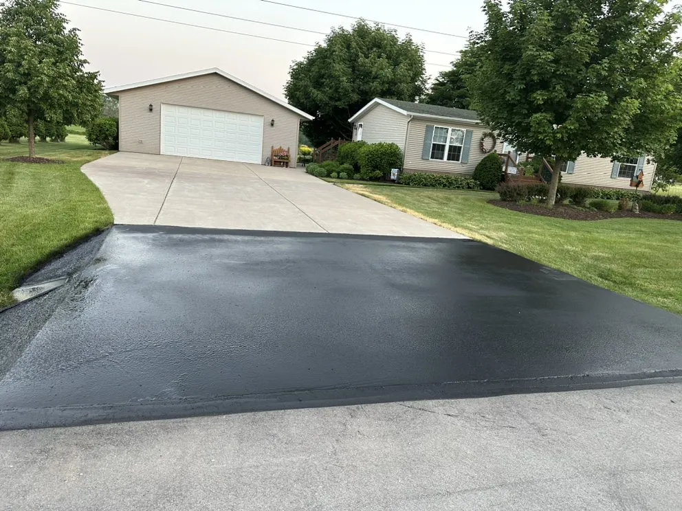 Slide of Well Covered Roofing and Paving