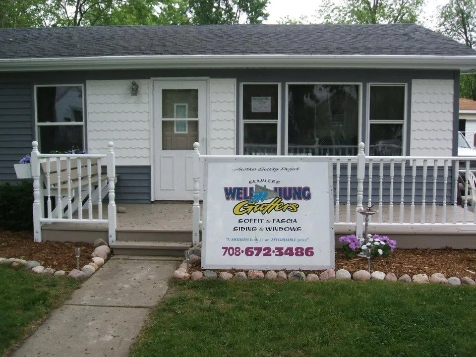 Slide of Well Hung Gutters