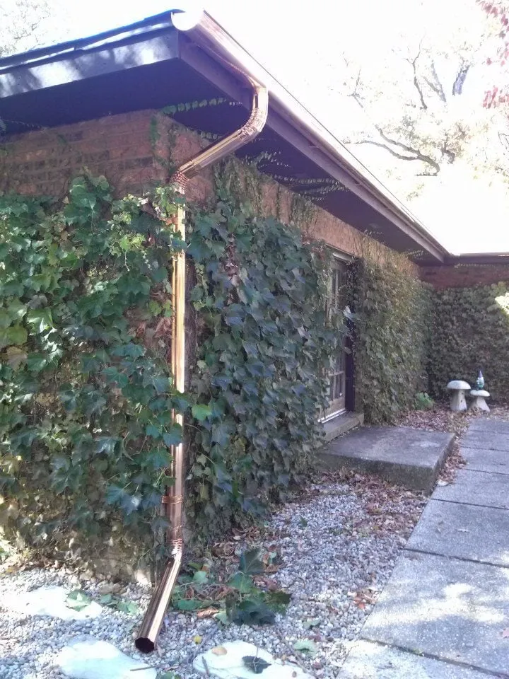 Slide of Well Hung Gutters