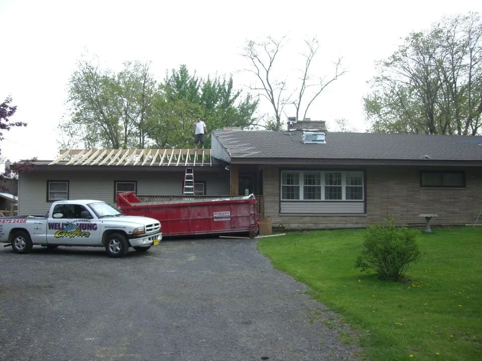 Slide of Well Hung Gutters