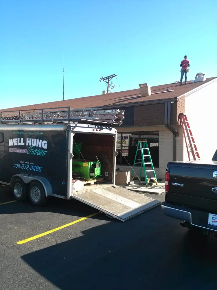 Slide of Well Hung Gutters