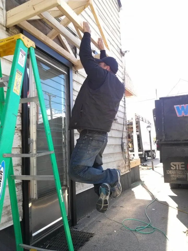 Slide of Well Hung Gutters