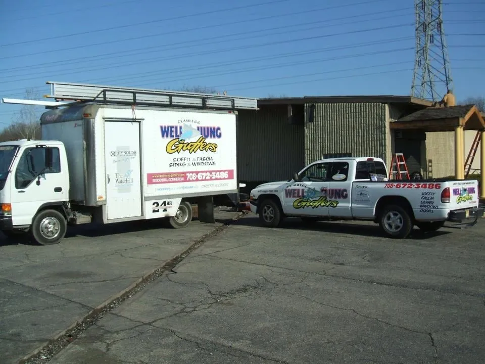 Slide of Well Hung Gutters