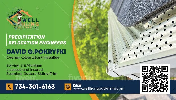 Local shingle roofing service in Brownstown Township, MI - Well Hung Gutters